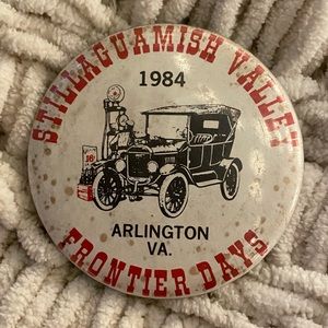 1984 Frontier Days Button Pin